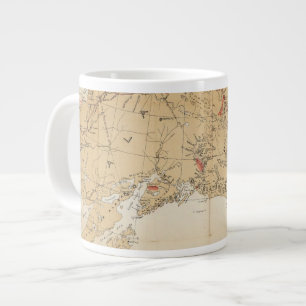 Grande Tasse Carte montrant les routes de San Francisco à l'Al