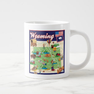 Grande Tasse Cartographie du Wyoming