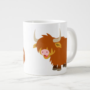 Grande Tasse Cartoon mignon Vache Highland