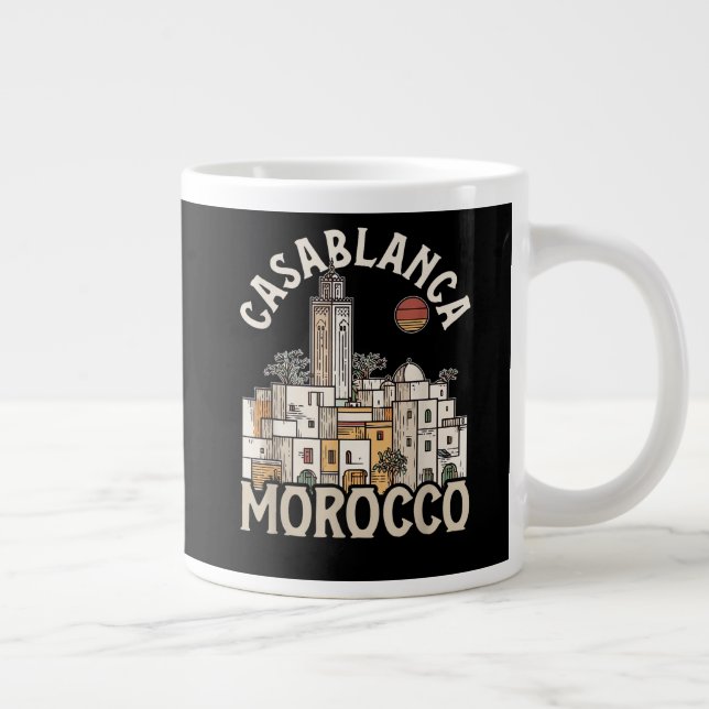 Grande Tasse casablanca maroc  (Droite)