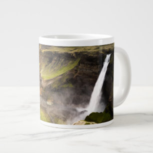 Grande Tasse Cascade de Haifoss Été en Islande