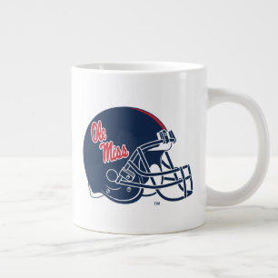 Grande Tasse Casque Ole Miss Football   bleu foncé