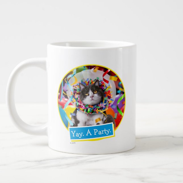 Grande Tasse Cat In Party Cone (Gauche)