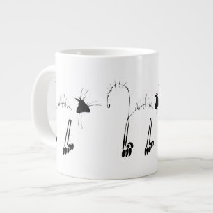 Grande Tasse Cat Skeleton