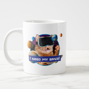 Grande Tasse Cat VR dans l'espace