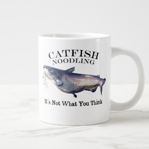 Grande Tasse Catfish Noodling Ce n'est pas ce que vous pensez