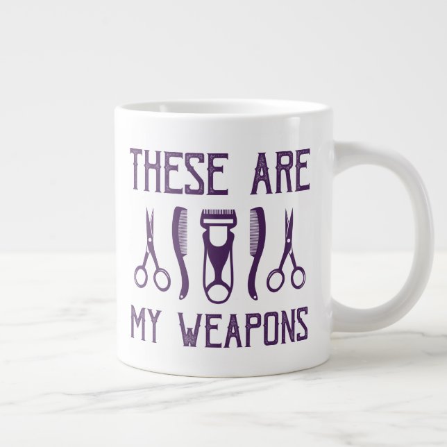 Grande Tasse Ce sont mes armes (Droite)