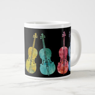 Grande Tasse Cellos multicolores