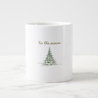 Grande Tasse C'est la saison Arbre de Noël Debbie Groovy Père N