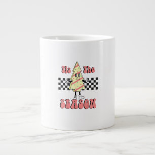Grande Tasse C'est La Saison Arbre De Noël Groovy Rétro Debbie