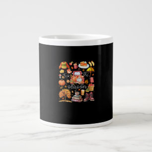 Grande Tasse C'Est La Saison Citrouille Feuille Automne