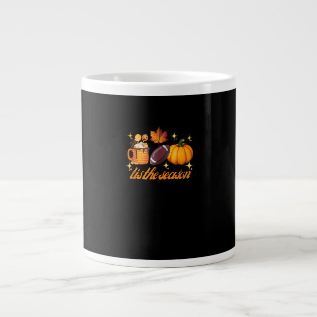 Grande Tasse C'Est La Saison Citrouille Leaf Latte Fall Thanksg (Devant)