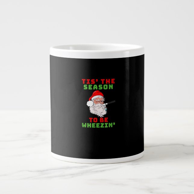 Grande Tasse C'est la saison de respirer Noël (Devant)