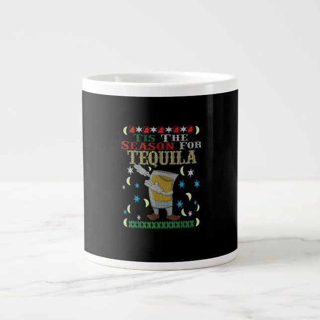 Grande Tasse C'Est La Saison De Tequila Dabbing Christmas Alcoh (Devant)