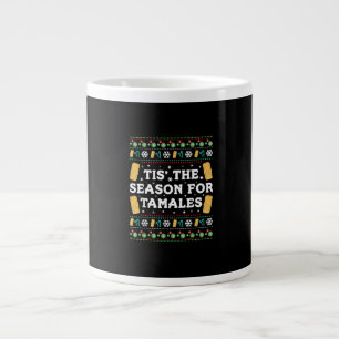 Grande Tasse C'est la saison des tamales, Noël mexicain amusant
