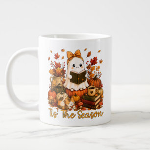 Grande Tasse C'est la saison Gentil Fantôme Livre d'automne