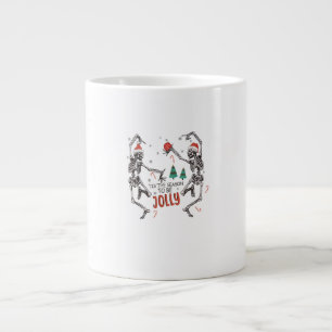 Grande Tasse C'Est La Saison Pour Jolly Funny Christmas Skeleto