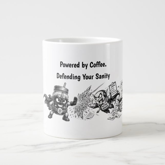 Grande Tasse Cette réunion craint  (Devant)
