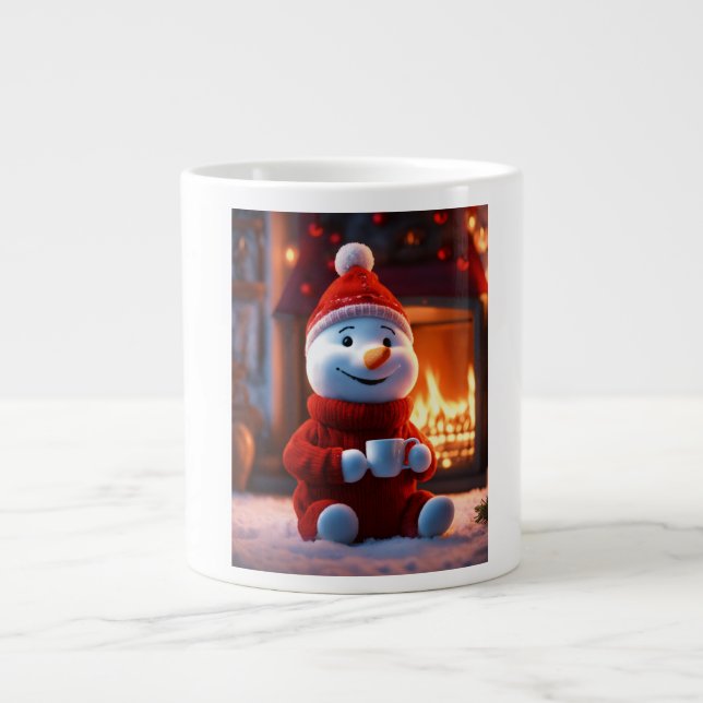 Grande Tasse Chaleur hivernale - Conception confortable de la M (Devant)
