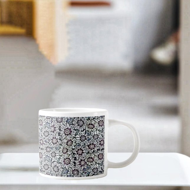 Grande Tasse Champ De Marchés (Enjoy your hot beverage, in this lovely, Field Of Daisies Jumbo Coffee Mug!)