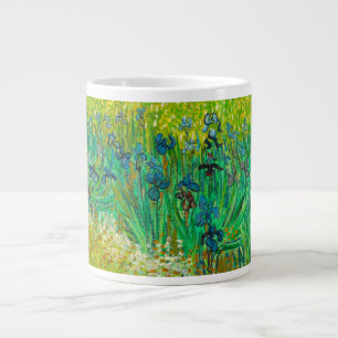 Grande Tasse Champ Van Gogh avec Irises près d'Arles
