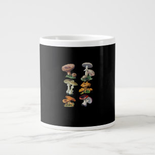 Grande Tasse Champignons Cottagecore Goblincore Esthétique Cham