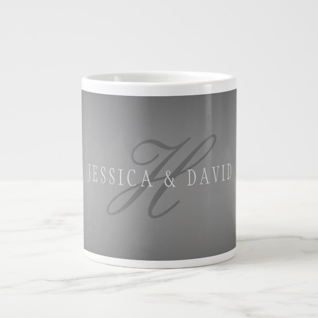 Grande Tasse Changement graduel Gray Gradient N'importe quel no (Devant)
