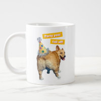 Chapeau d'anniversaire Corgi Butt