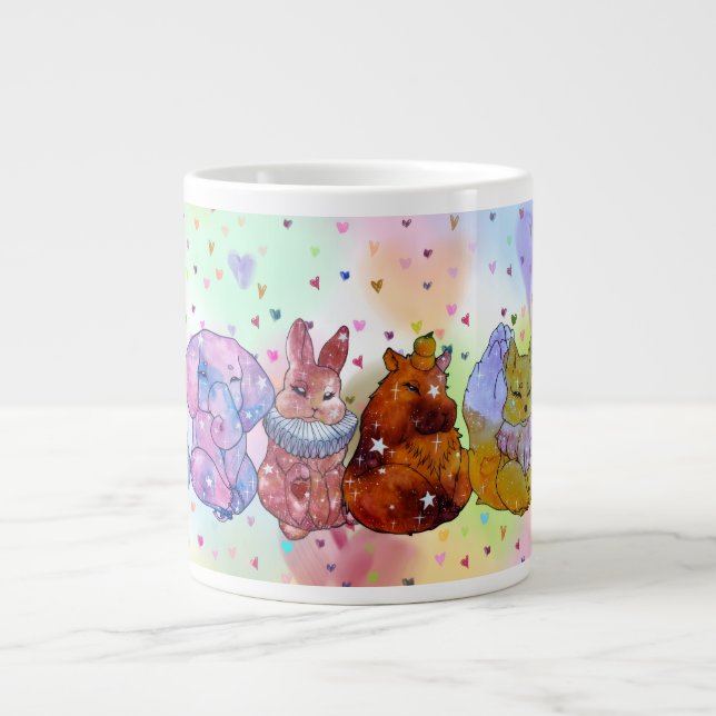 Grande Tasse Charmes de chance (Devant)