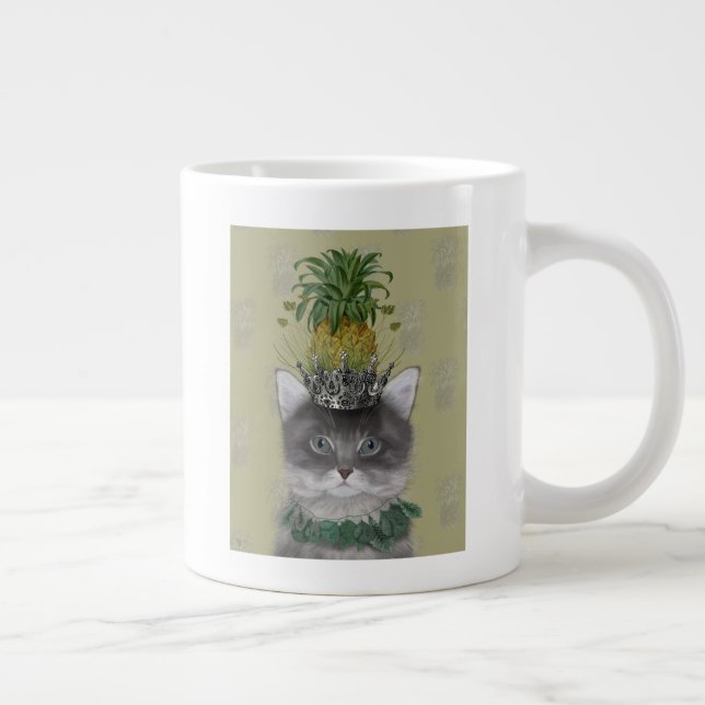 Grande Tasse Chat à ananas (Droite)