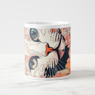 Grande Tasse Chat Artistique