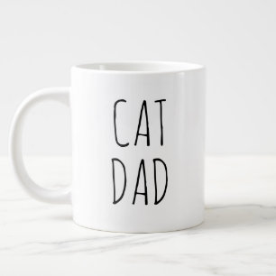 Grande Tasse "Chat Papa" Simple Farmhouse moderne