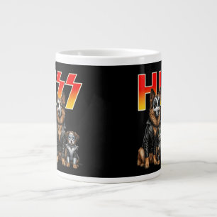 Grande Tasse Chats Mignons Sifflement Rock Chatons Musique Qui