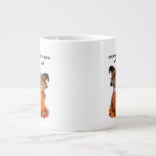 Grande Tasse Chats sorciers mignons d'Halloween Citrouille Lumi