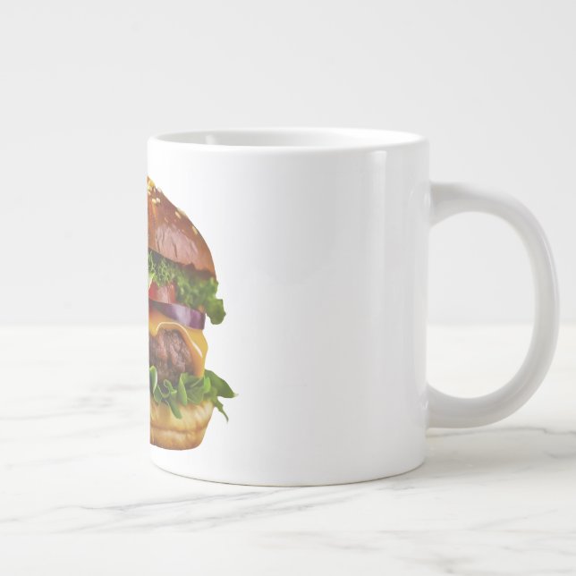 Grande Tasse ChaussureHabille hamburger empilé thic (Droite)