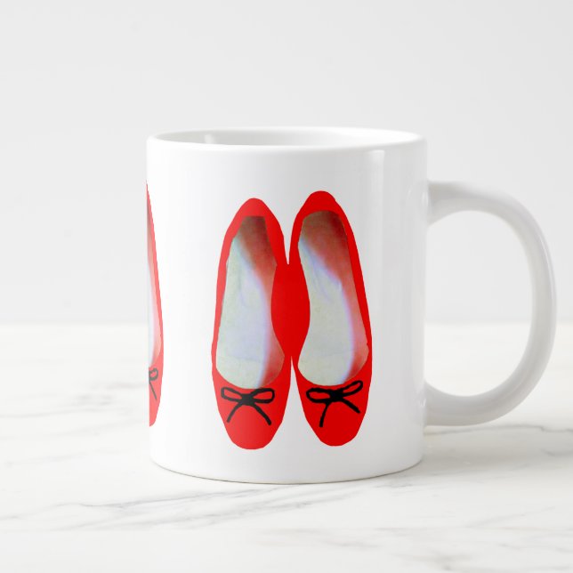 Grande Tasse Chaussures rouges (Droite)