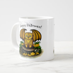 Grande Tasse  Chauve-souris mignonne d'Halloween
