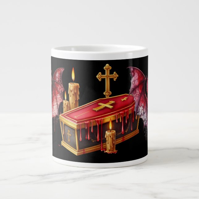 Grande Tasse Chauves-souris vampires (Devant)
