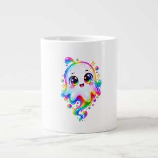 Grande Tasse Chemise de photo Halloween fantôme mignon personna