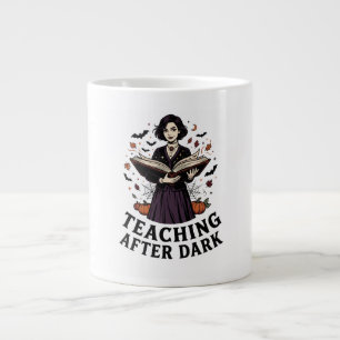 Grande Tasse Chemise Halloween Vampire Enseignant