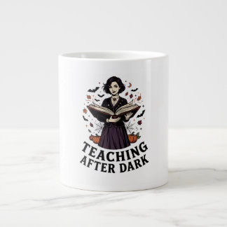 Grande Tasse Chemise Halloween Vampire Enseignant
