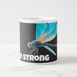 Grande Tasse Chemise Néon Libellule – Transformation de la Natu