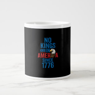 Grande Tasse Chemise Pas De Rois En Amérique Depuis 1776 Pas De