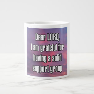 Grande Tasse Cher SEIGNEUR, je suis reconnaissant d'avoir... Mu