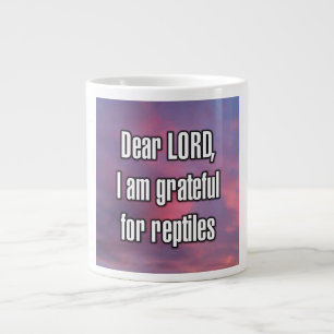 Grande Tasse Cher SEIGNEUR, je suis reconnaissant pour les rept