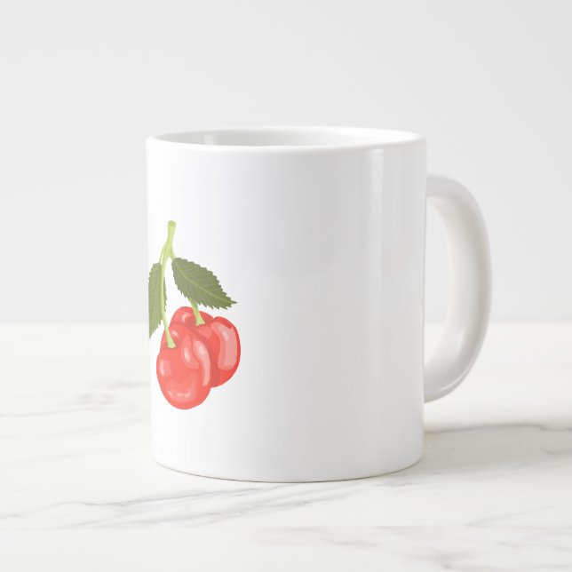 Grande Tasse Cherries (Devant droit)
