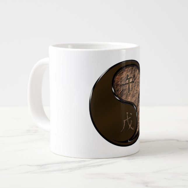 Grande Tasse Cheval de Terre (Devant gauche)