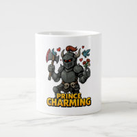 Chevalier Caricature Effrayant - "Le Charme Des Pr