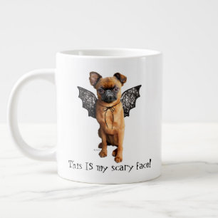 Grande Tasse Chien aux ailes de chauve-souris
