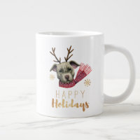 Chien de taureau de Noël| Joyeuses fêtes